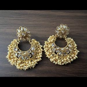 Gold plated earrings